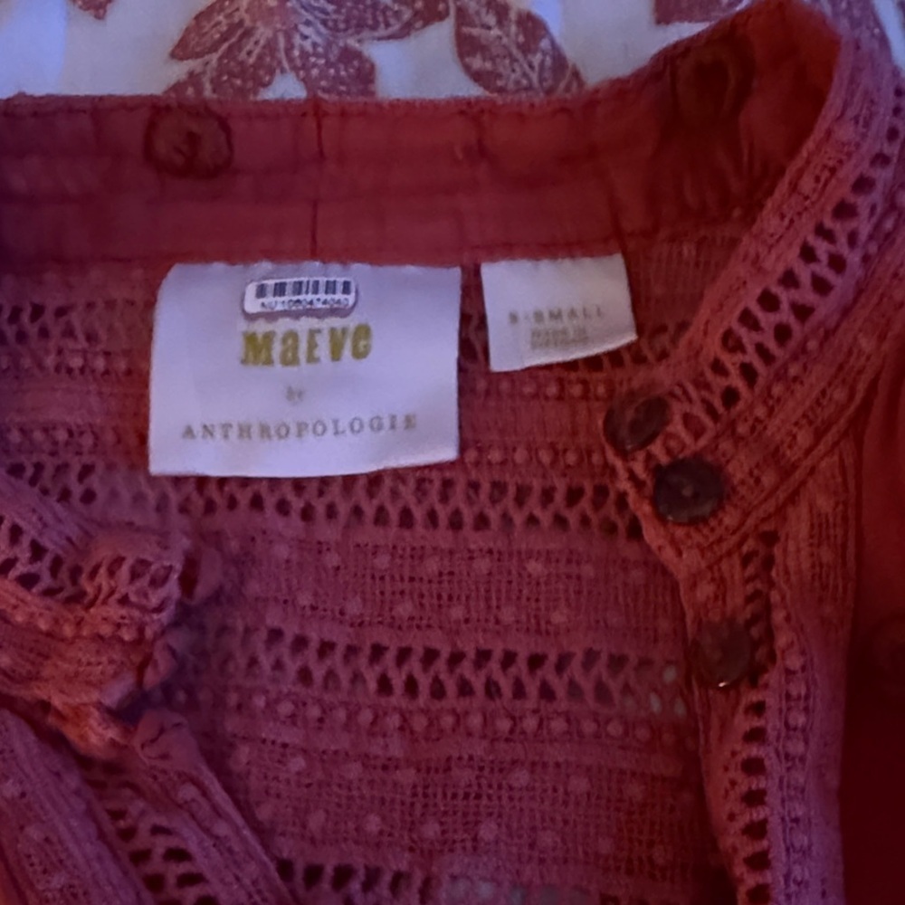 Maeve Rose Embroidered Blouse - Picture 4 of 4